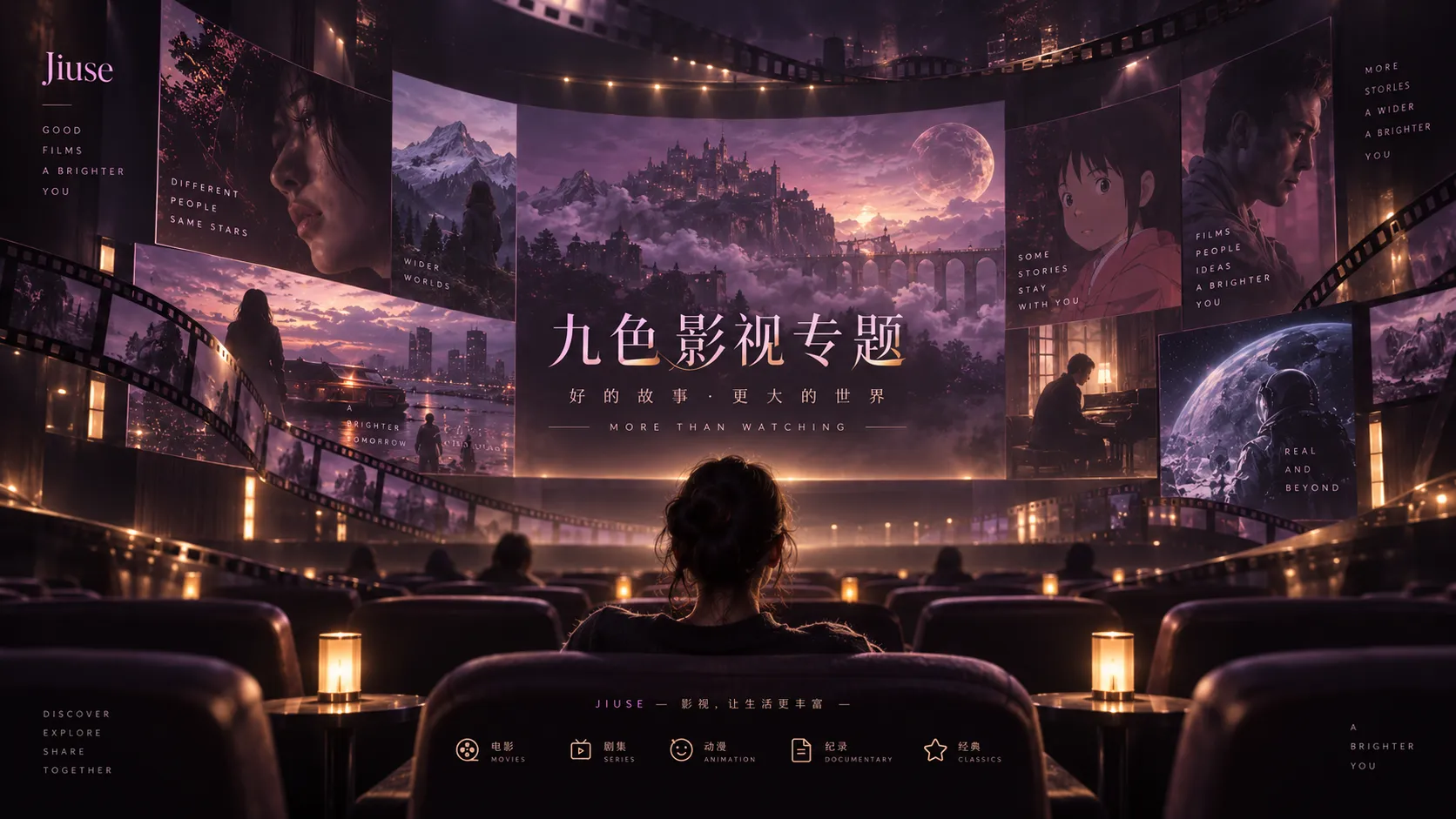 黄昏场景的暖冷过渡|场景拆解1007