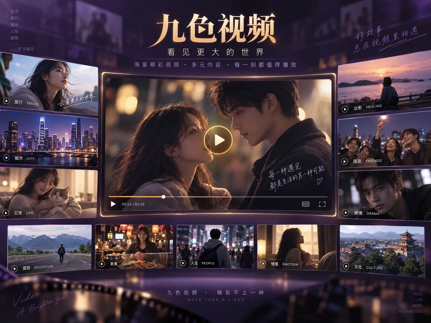 黄昏场景的暖冷过渡|场景拆解807